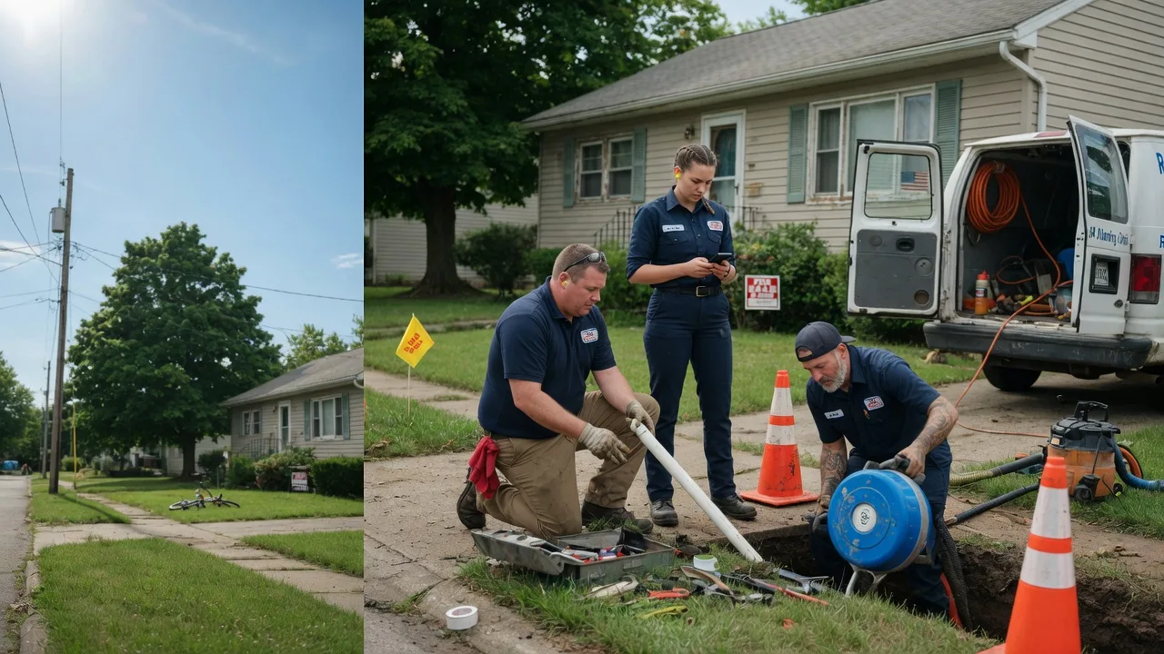 Sewer Line Repair in New Freedom, PA near me